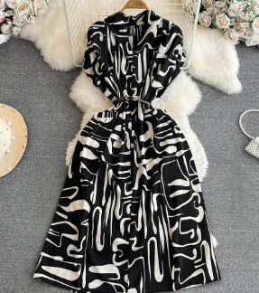 Women's Bohemian Beach Vacation Maxi Dress (One Piece)